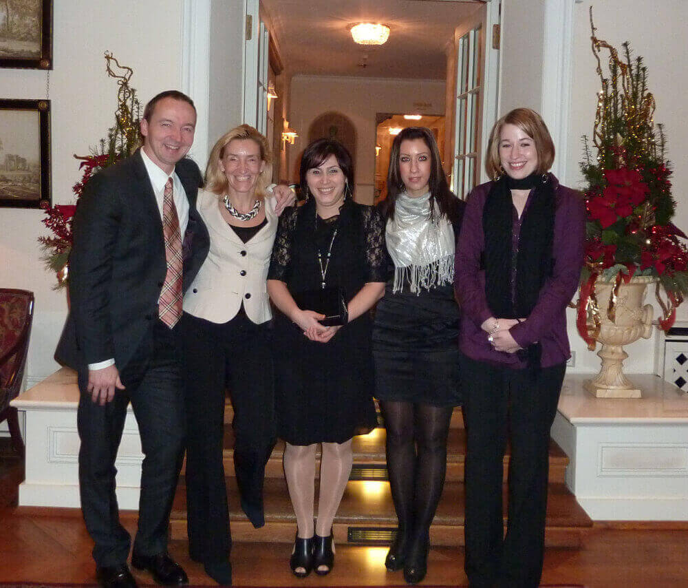 Weihnachtsessen Hessischer Hof 2011